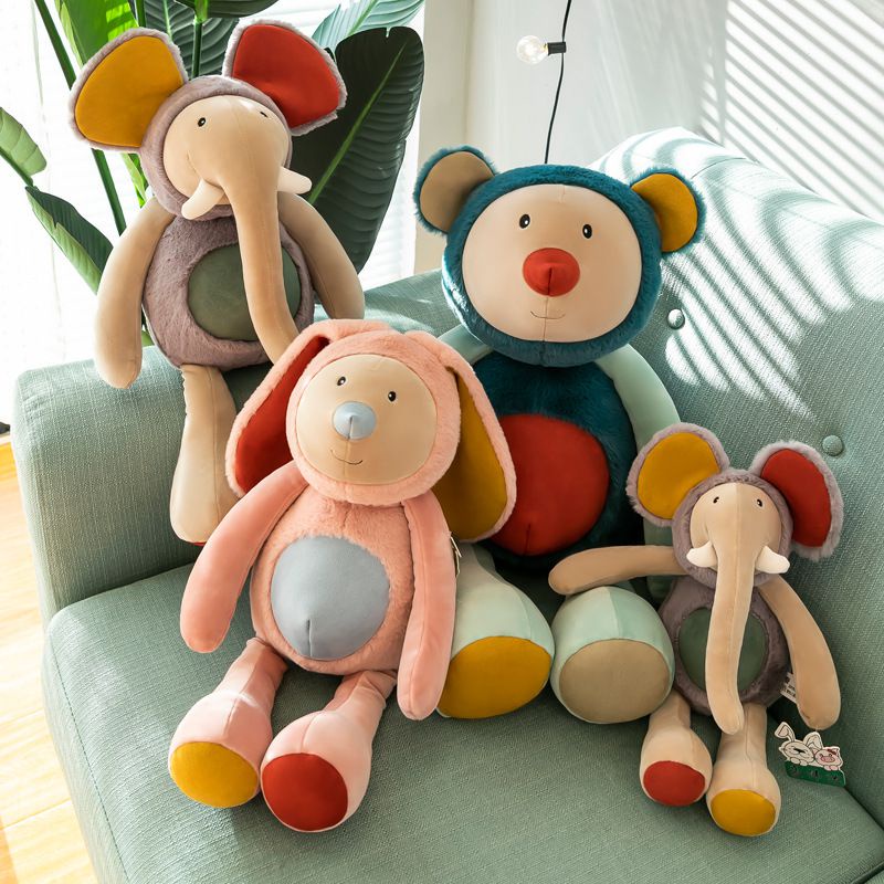 Plushy Animal Toy – Gajah Kelinci Beruang – Hadiah Sempurna Untuk Anak Balita