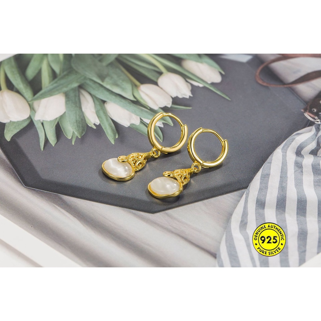 Anting Labu Opal Emas 18K U1304
