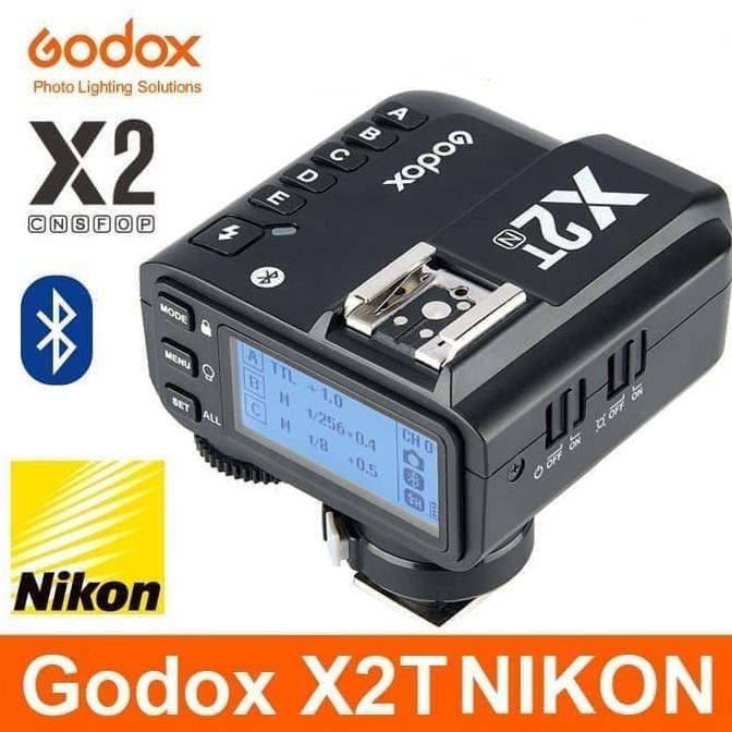 TRIGGER X2T FOR NIKON WIRELESS TRIGGER TTL HSS TRANSMITTER X2T