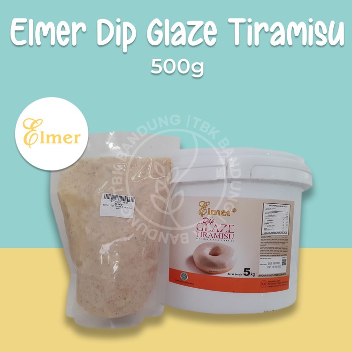 

Elmer Dip Glaze Tiramisu 500 gr