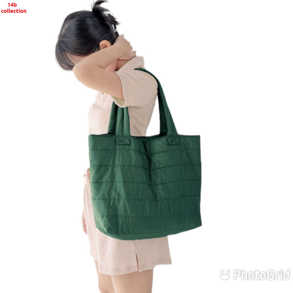 Tas tote puffy bag medina / tas puffy bag / pillow totebag / tas selempang wanita terbaru