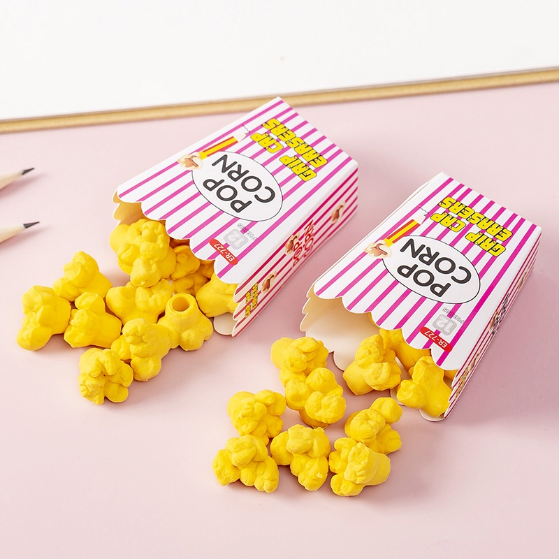 

Penghapus Pensil Karet Karakter Pop Corn Lucu