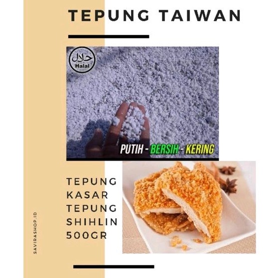 

[500GR] TEPUNG TAIWAN CRISPY CHICKEN SHILIN PREMIUM - TEPUNG KASAR TEPUNG AYAM POKPOK