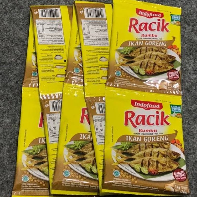 

Racik Ikan Goreng Indofood 1 Renteng isi 10 pcs/bungkus