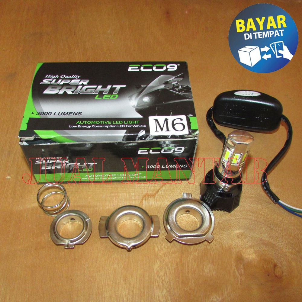 Lampu Motor LED / Lampu Depan Sepeda Motor Mio Beat Vario Techno Scoopy Fino Supra x Vixion Ninja R 