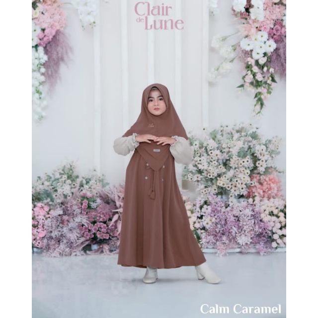 Sarimbit Clair de Lune by Aden Hijab (Gamis Kids)