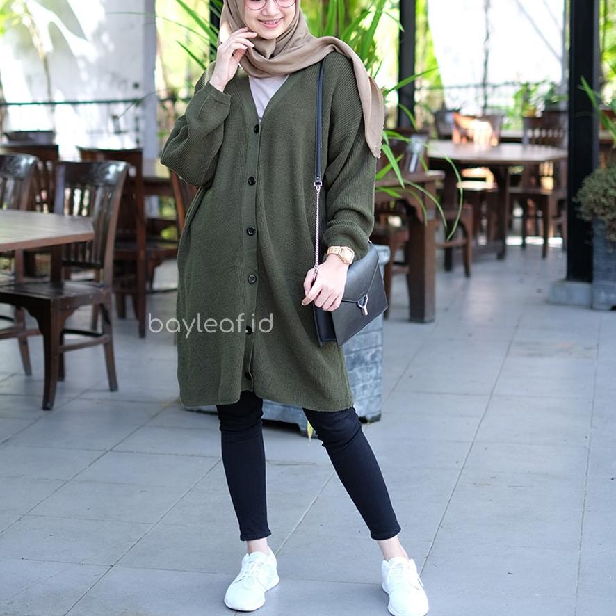 Quality Control✅Bayleaf.id Leta Knit Long Cardi|RA3