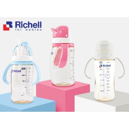 RICHELL PPSU STRAW BOTTLE 260ML