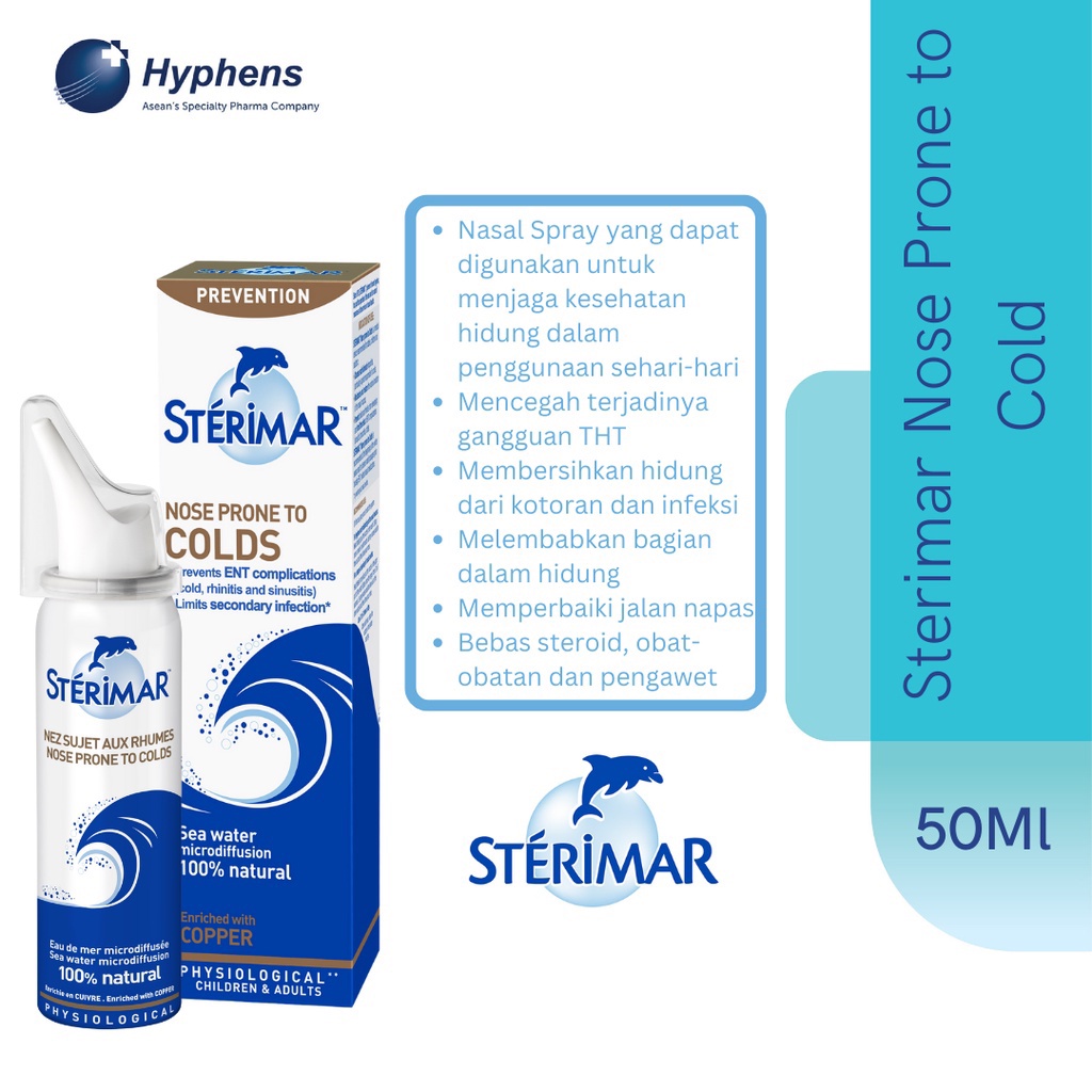 STERIMAR NOSE PRONE TO COLDS 50ML