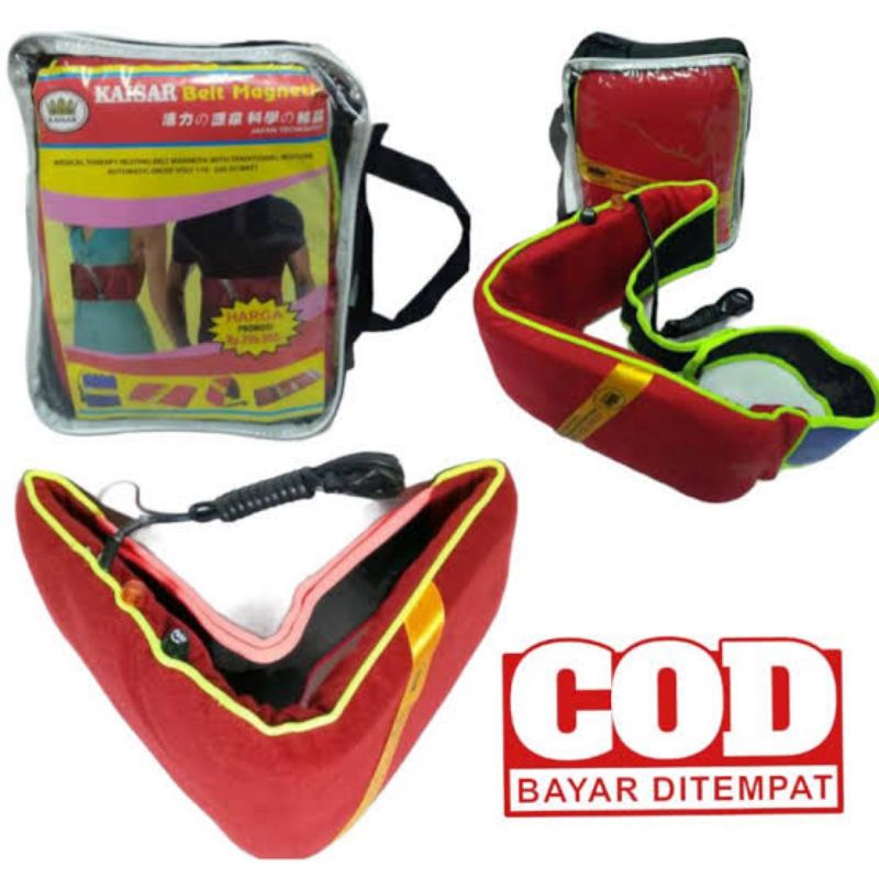 Bantal Panas Sauna Belt Merk KAISAR / Bantal Sabuk Terapi Kaisar / Bantal Panas Model Sabuk merk Kaisar