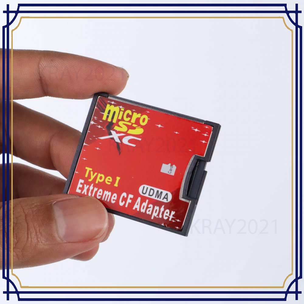 Extreme Micro SD Card to CF Adapter Converter -CV863