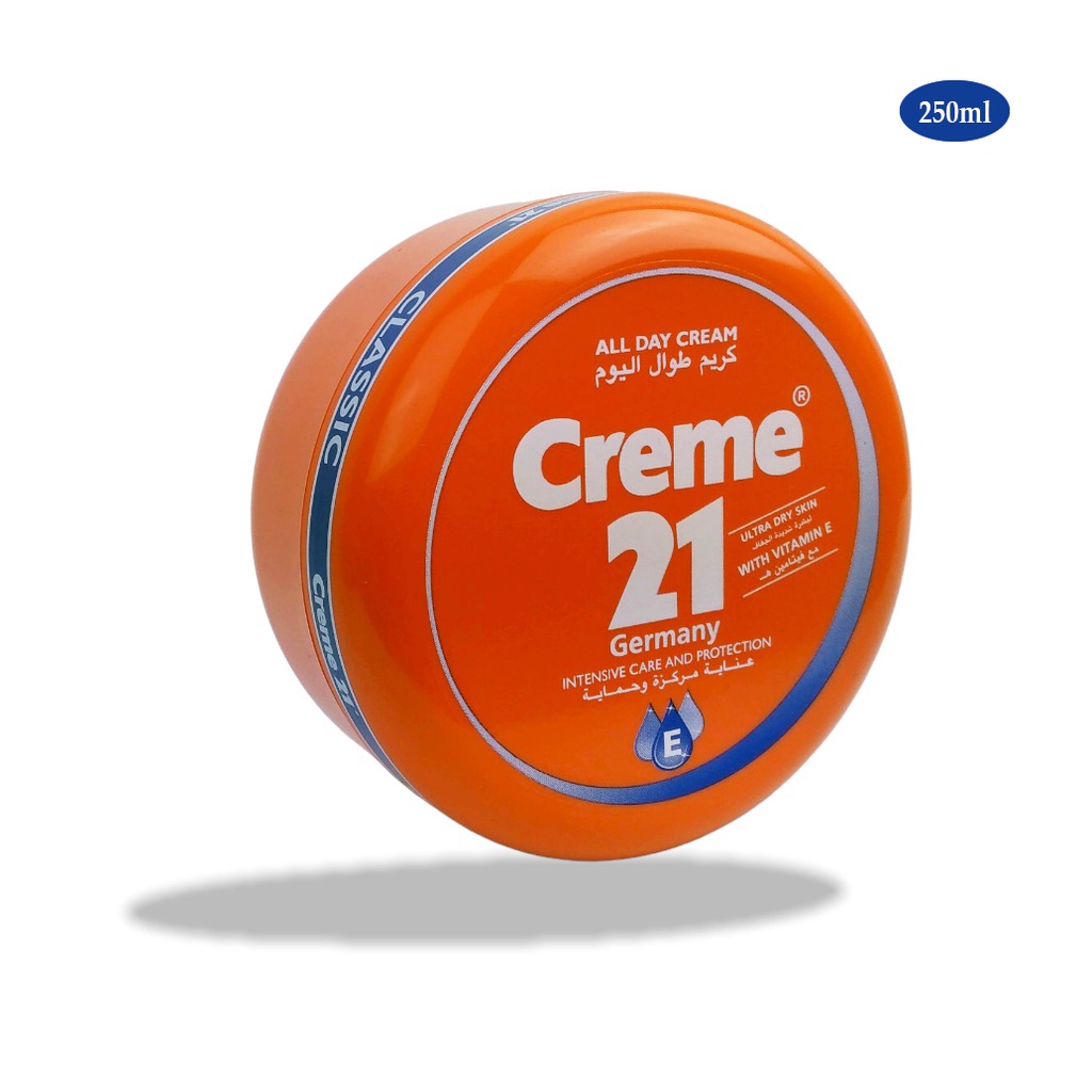Creme 21 Germany VIT E  Cream 21 With Vitamin E - Cream Perawatan & Perlindungan Kulit Sepanjang Har