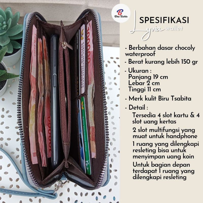 Lyvia Wallet By Biru Tsabita