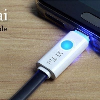 Kabel Data Yitai Type C Auto Smart Power Off with LED light - BDC