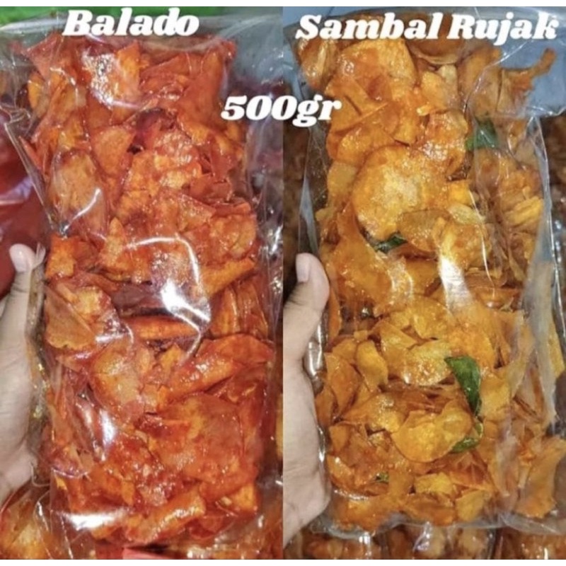 

KERIPIK SINGKONG BALADO/RUJAK