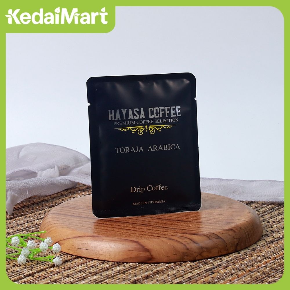 

Hayasa Drip Coffee Arabica Toraja 10 Gram