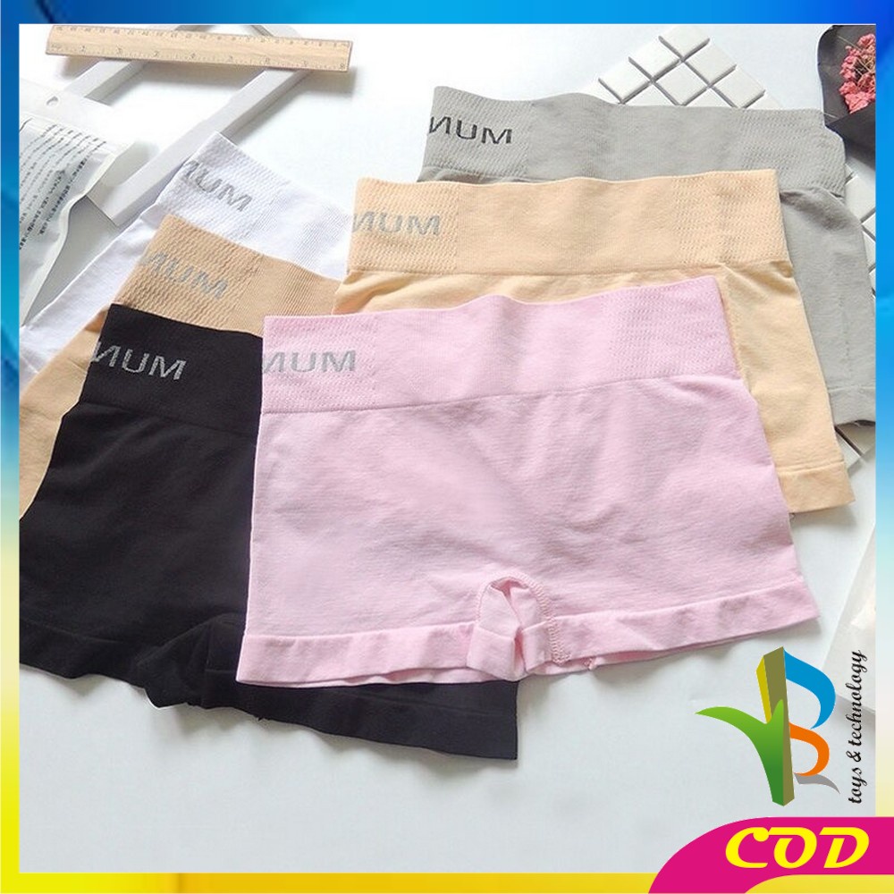 RB-P114 Celana Korset Bentuk Petak Boxer Celana Pendek Wanita / Korset Munafie Celana Dalam Cd Wanita Slimming Pants