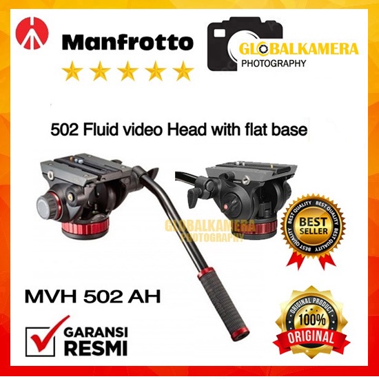 Jual Manfrotto 502AH Pro Video Head with Flat Base Shopee Indonesia