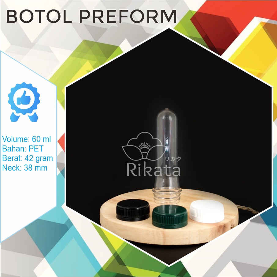 Jual Botol Plastik Pet Preform Botol Tube Botol Mini Bahan Botol Preform Gram Bahan