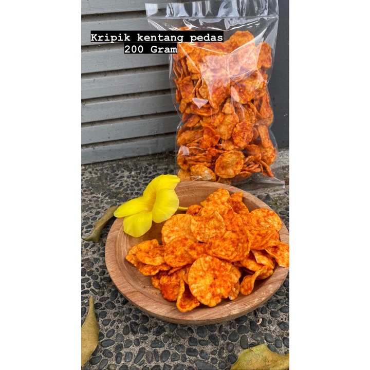 

kentang udang pedas manis