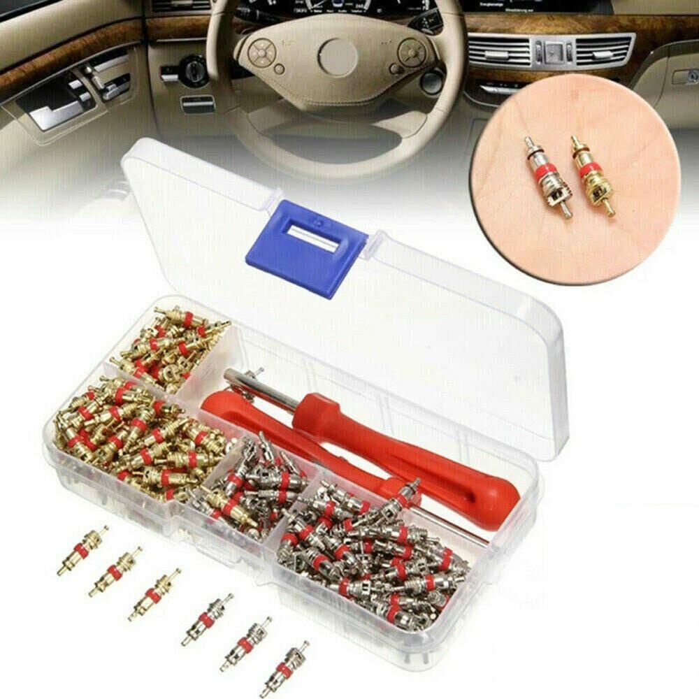 POPULAR 242pcs Spool Pelepas Ac Aksesoris Valve Spool Removal R134a Alat Ac Otomatis