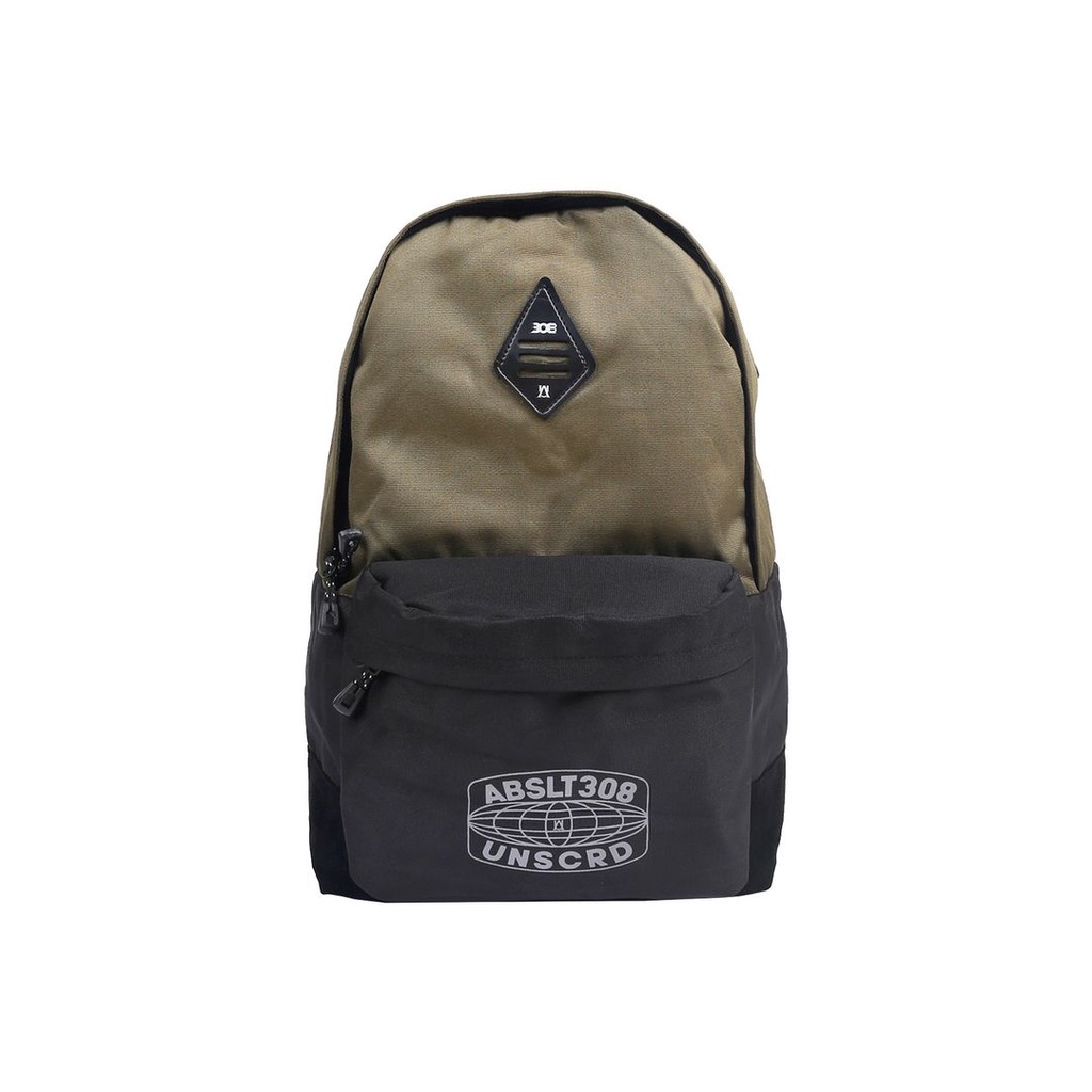 308 Absltunscrd - BACKPACK / TAS RANSEL BAG LAPTOP OVAL AU GLOBE - OLIVE