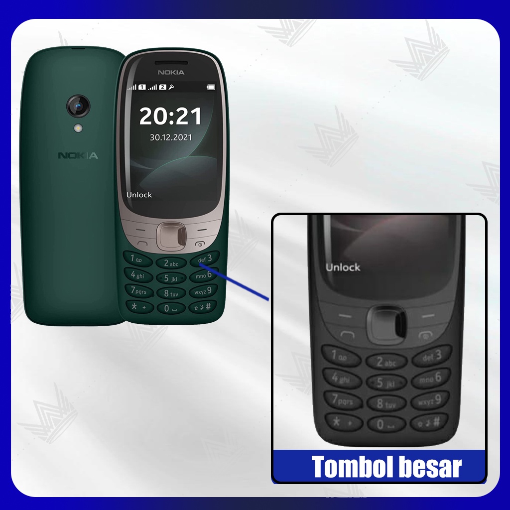 HP Nokia 6310 2021 DUAL SIM Bisa Bahasa Indonesia Garansi Toko