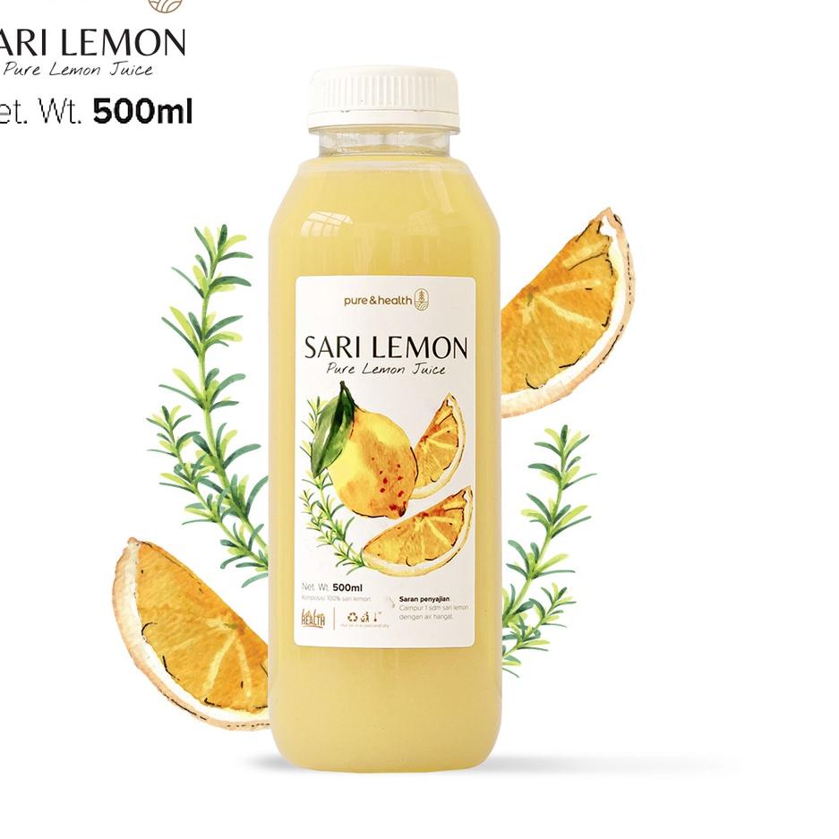 

[B-6]R ☎] Sari Lemon Fresh 500ml Pure Lemon Juice Detox Natural Healthy Drink-terviral