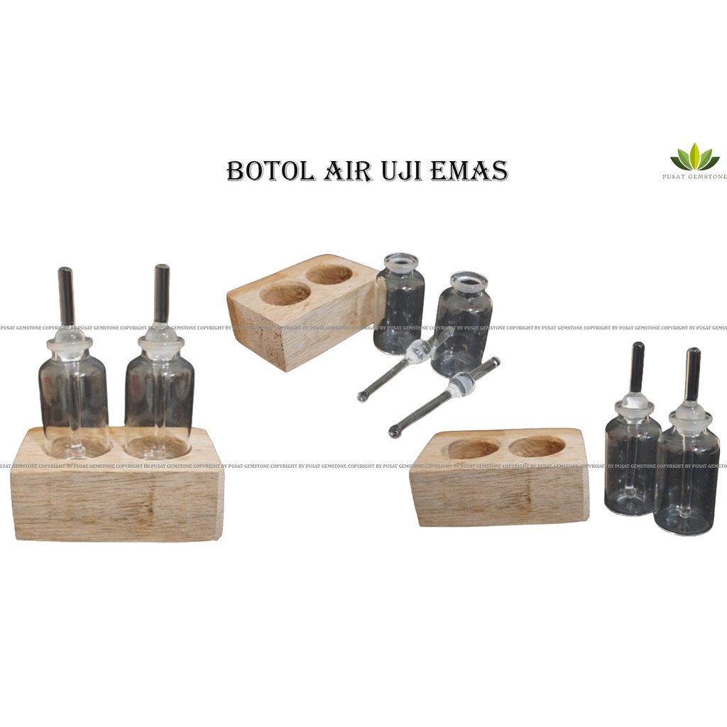 Botol Air Uji Emas