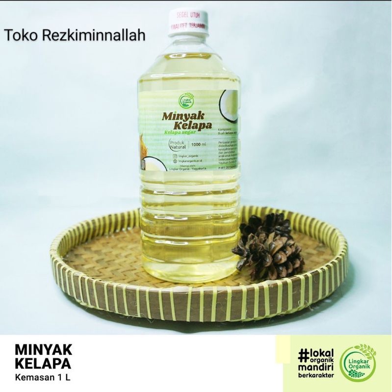

Minyak Kelapa Organik 1Litar - Lingkar Organik