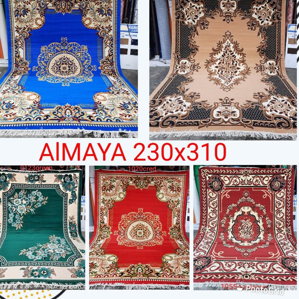 SIAP KIRIM ︽ Karpet Almaya 230x310 Karpet samira Karpet Permadani Klasik Karpet pelaminan wedding mo