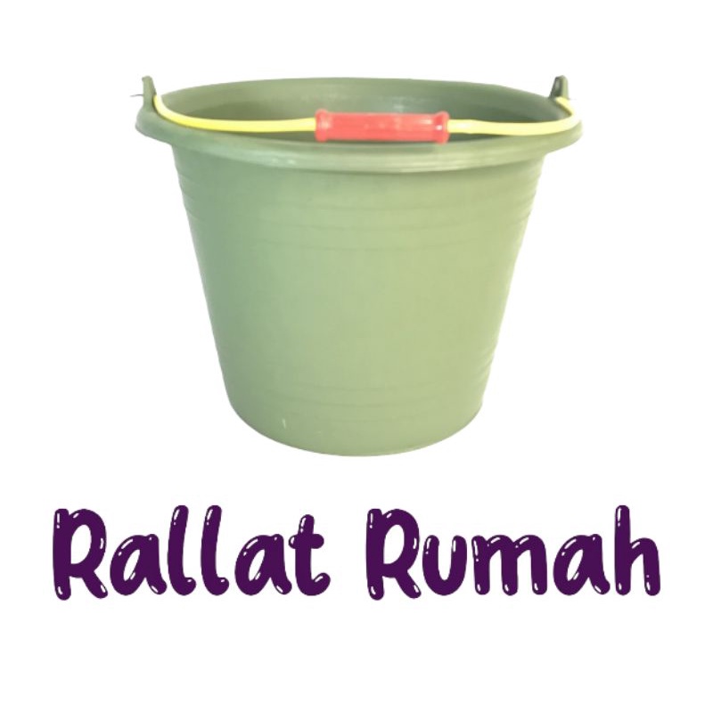 Timba sabun kecil ½ gl warna warni - timba sabun mandi plastik grosir