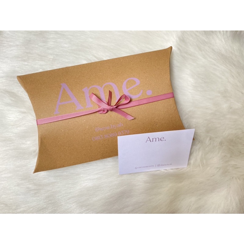 

add on gift box and note card + ribbon
