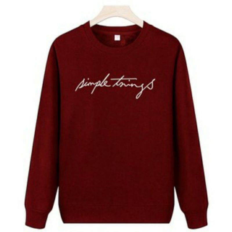 KAOS SWEATER LENGAN PANJANG BEBYTERI