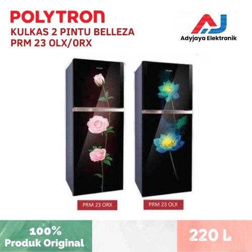 KULKAS 2 Pintu POLYTRON Belezza PRM 23 OLX/ORX