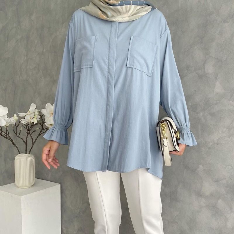 BLOUSE KATUN RAYON - AVO BLOUSE RAYON OVERSIZE