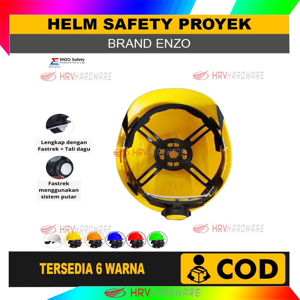 INNER HELM SAFETY PROYEK PUTAR FASTRACK PUTAR TALI DAGU ENZO ASA AAA MSA