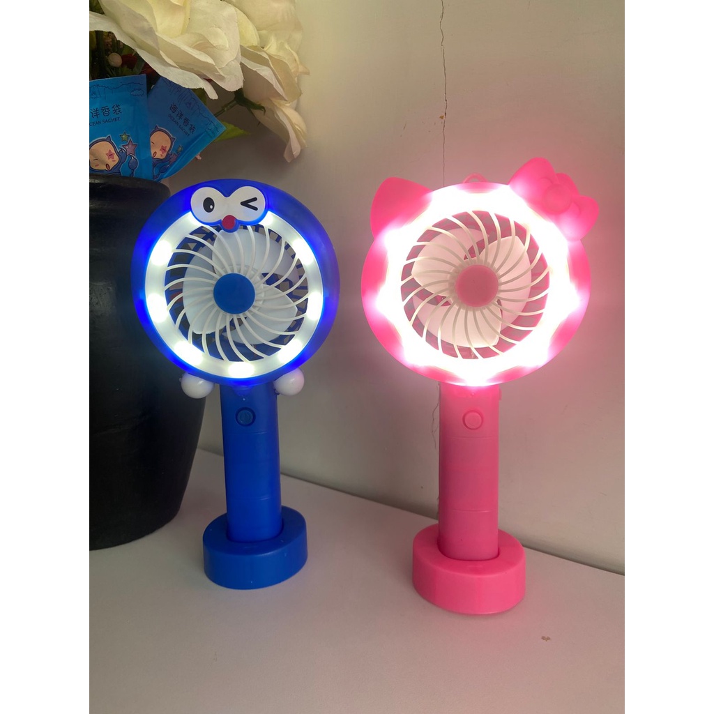 KIPAS MINI PORTABLE + LED