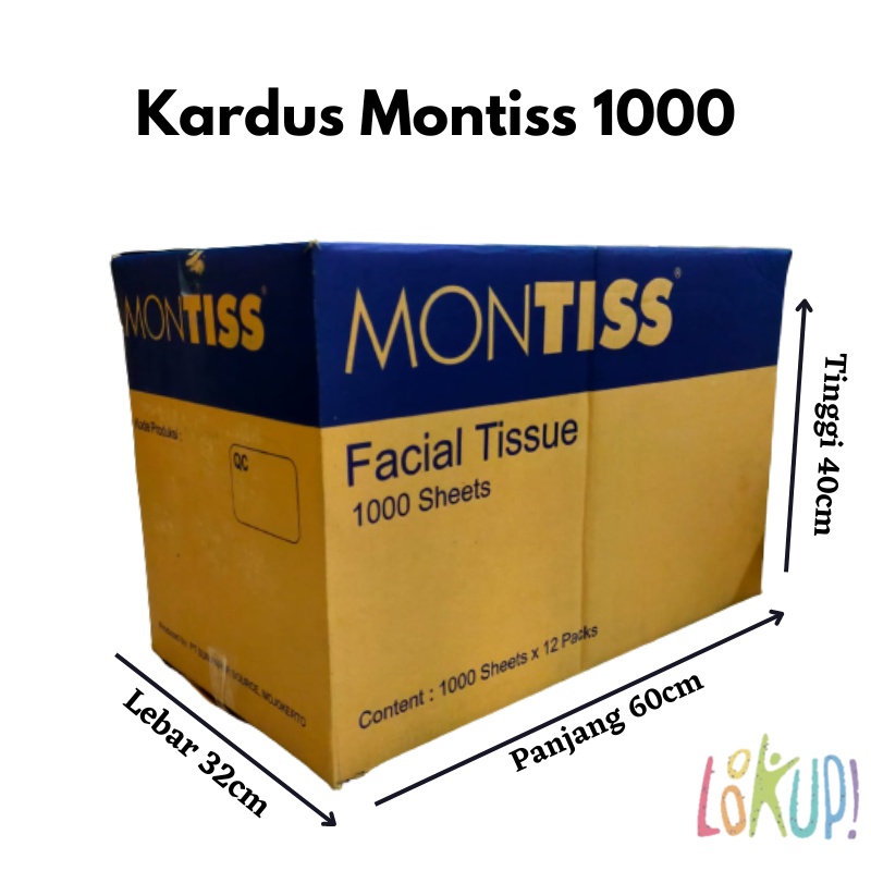 

GOJEK GRAB Kardus Montiss 1000 kardus pindahan / kardus packing montiss 1000