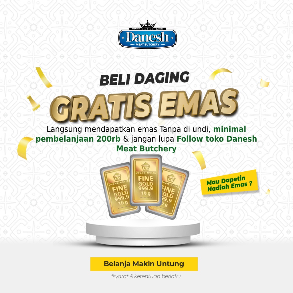 Kulit Ayam 2kg Fresh Segar Frozen Food Makanan Beku