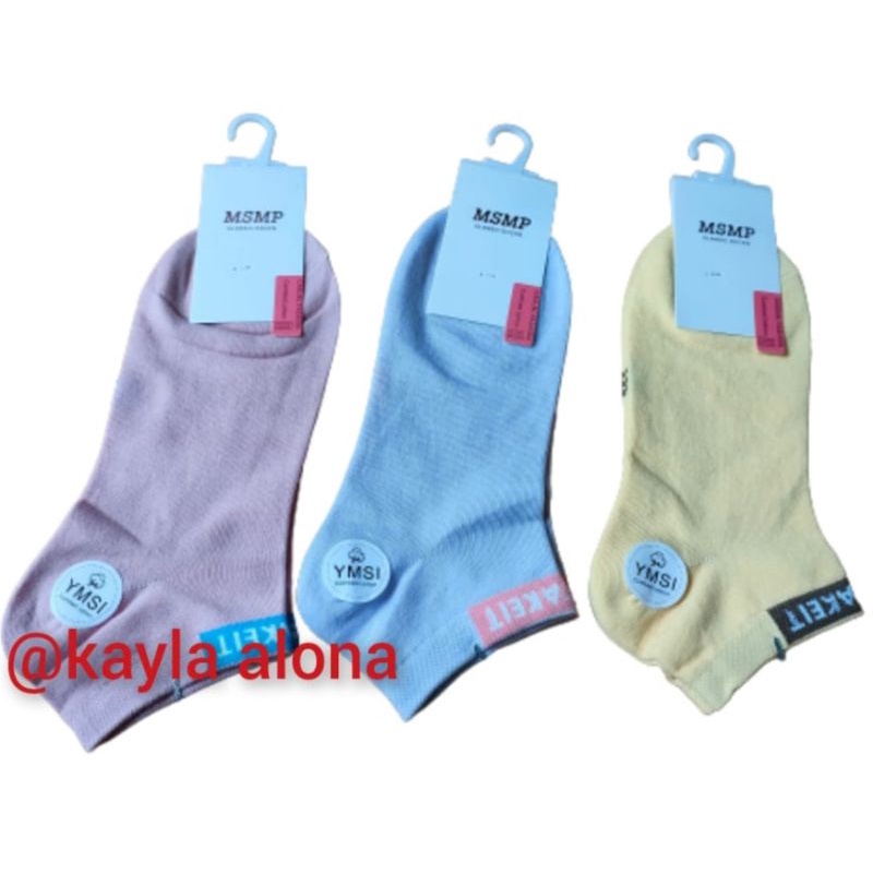 KAOS KAKI SEMATA KAKI CEWEK POLOS