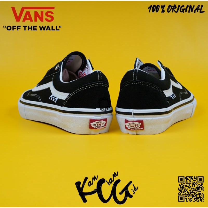Vans Old Skool Pro Skate Black White 100% Original Bnib