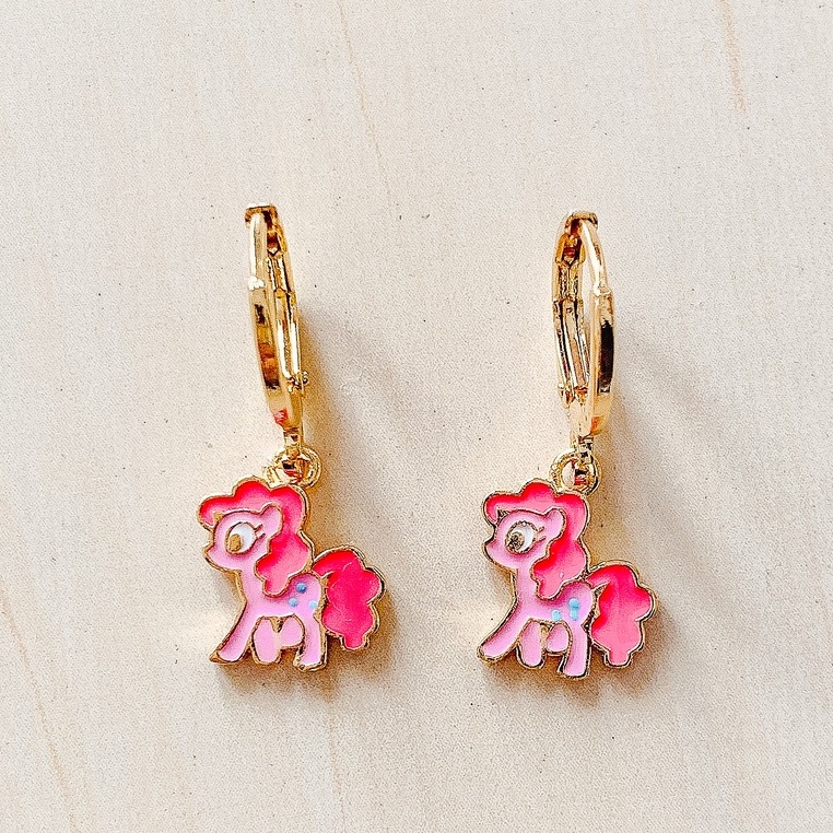 Anting Anak Poni Pinky Terbaru Gold