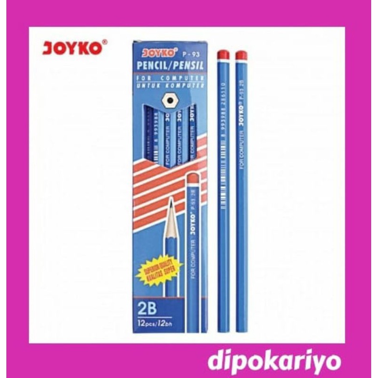 

P-93 Pensil 2B Joyko 12 pcs