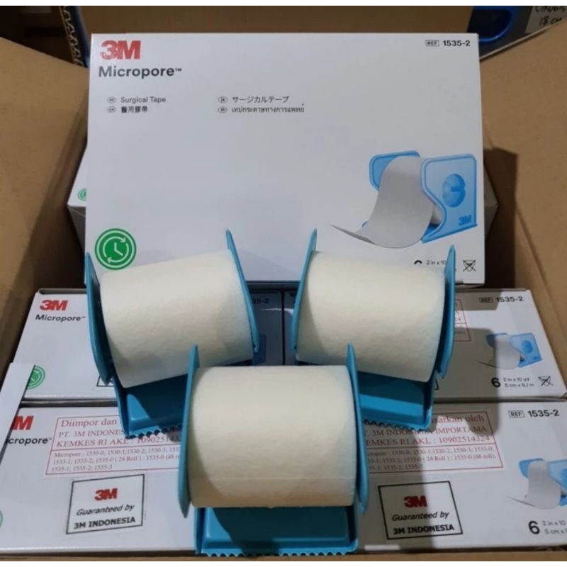 Plester Mikropore 2"/Plester 3M/Plester Putih Mikropore