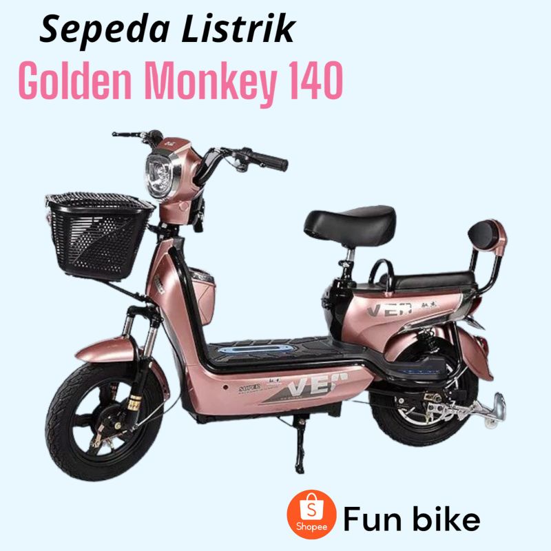 Sepeda Listrik Goda GD-140 Golden Monkey