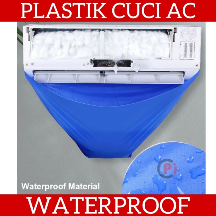 Plastik Tampung Cuci AC Air Conditioner Cleaning Cover Waterproof YK41