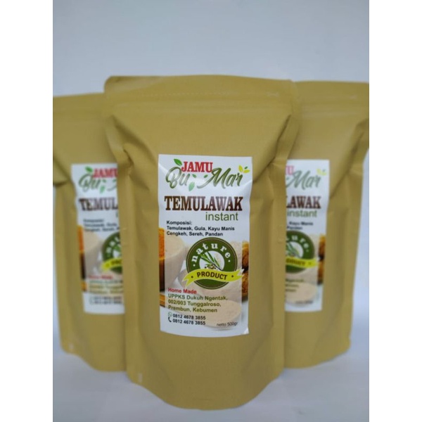 

Temulawak Instan 500 gr