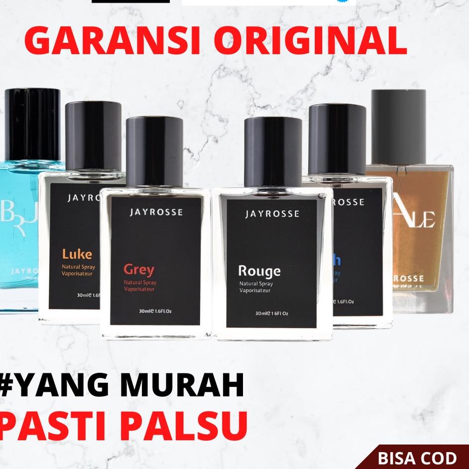 Bestseller--[ Agen Resmi ] JAYROSSE Perfume Grey Rouge Noah Luke Eau De Perfume 30mL, Parfum Jayrose