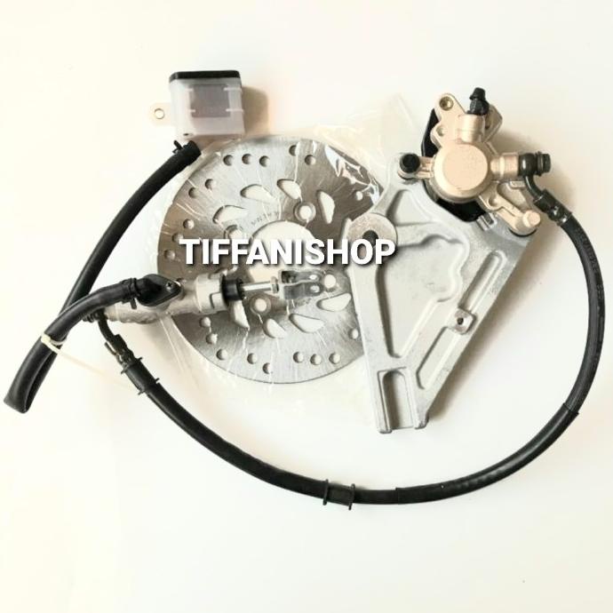 Cakram Assy Rem Disk Assy Belakang 1 Set Supra X125 - X 125 New DD